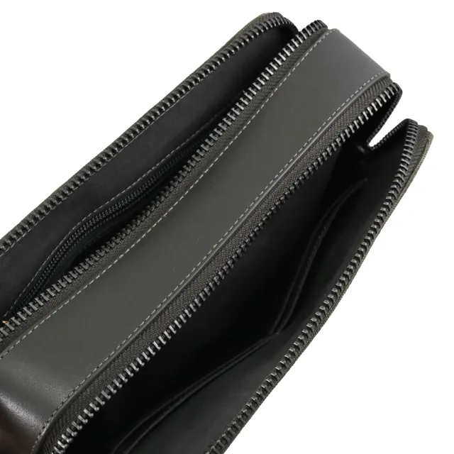 【COACH】Charter 經典C字LOGO緹花拼接寬背帶雙層斜背包(綠 24cm)