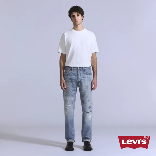 【LEVIS】BLUETAB™ 501☆ 81’s 中腰直筒丹寧牛仔褲 / 破壞加工 男生牛仔褲 熱賣單品 A5875-0015