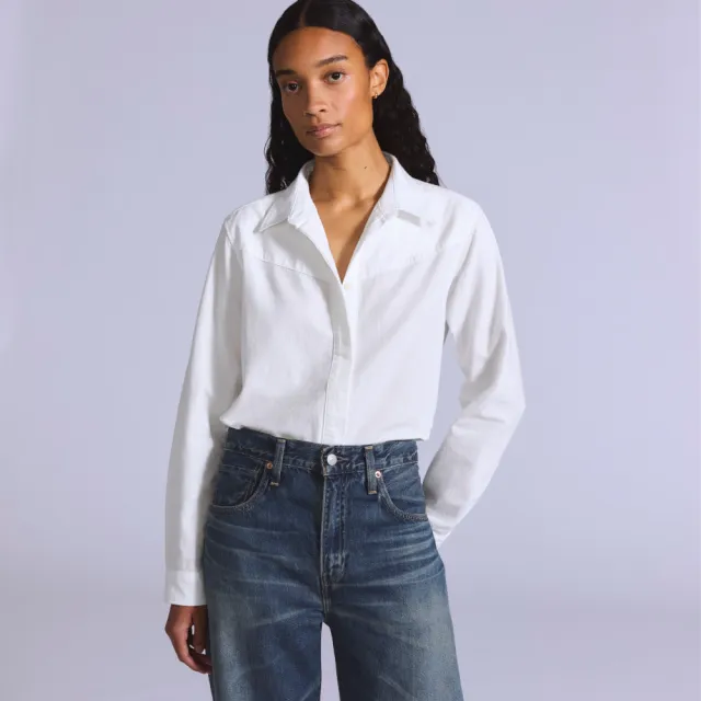 【LEVIS】BLUETAB™ 丹寧牛仔襯衫 女生上衣 熱賣單品 001LP-0001