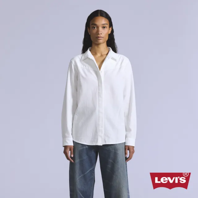 【LEVIS】BLUETAB™ 丹寧牛仔襯衫 女生上衣 熱賣單品 001LP-0001