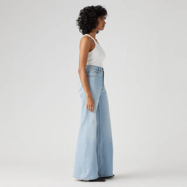 【LEVIS】Ribcage Bells 超高腰喇叭牛仔褲 女生牛仔褲 熱賣單品 A7503-0021