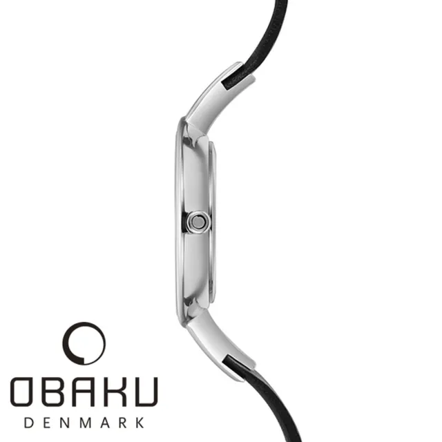 【OBAKU】采麗時刻時尚腕錶(V149LCIRB1)