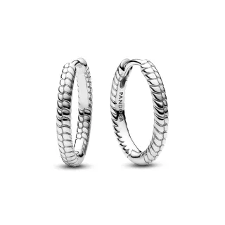 【Pandora官方直營】Pandora Moments 小型串飾耳環圈