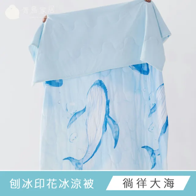 【青鳥家居】刨冰印花冰涼被/16色(冰涼被/涼被/涼感被/涼夏被)