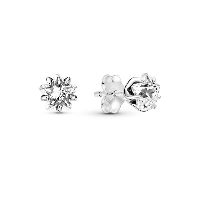 【Pandora官方直營】夜空星光針式耳環-絕版品
