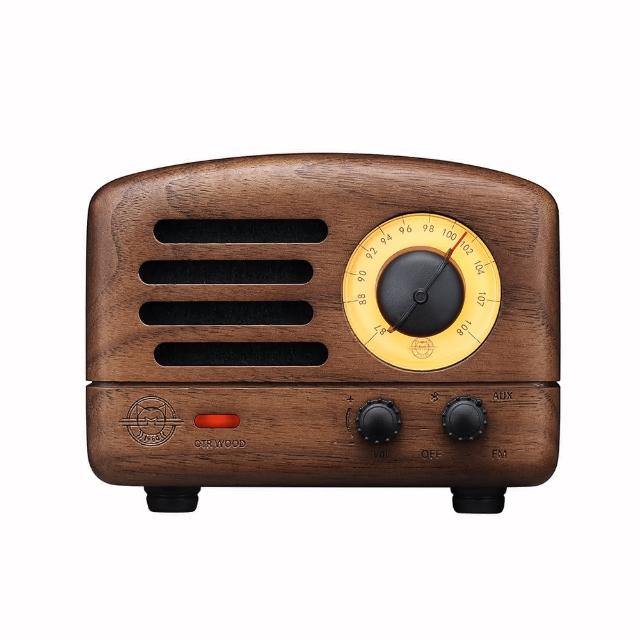 【MUZEN】OTR經典復刻藍牙音響收音機-經典版 胡桃木/玫瑰木(不含原廠保護皮套 提背帶 新年禮物)