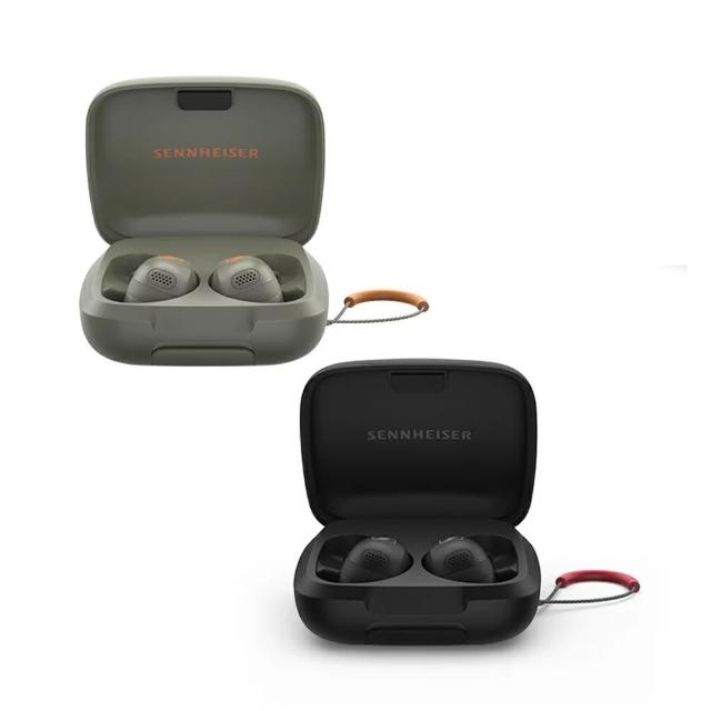 MOMENTUM Sport 運動耳機為 Sennheiser 森海塞爾專為運動設計的入耳式耳機，整合運動追蹤感應器，可測量心率與體溫。採用 IP55 級防水設計，自我調整主動降噪 ANC，適合室內外運動使用。無線麥克風設計，支援 TYPE-C 連線，輕巧僅 190g，適合長時間配戴。適用於 iOS 及 Android 系統，為運動愛好者提供高品質音效與實用功能。