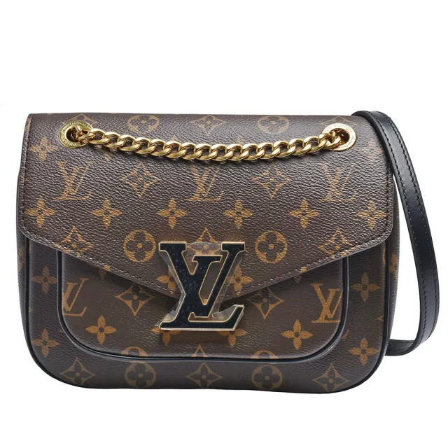 【Louis Vuitton 路易威登】M45592經典PASSY系列Monogram帆布肩/斜背包【entrupy安心購】