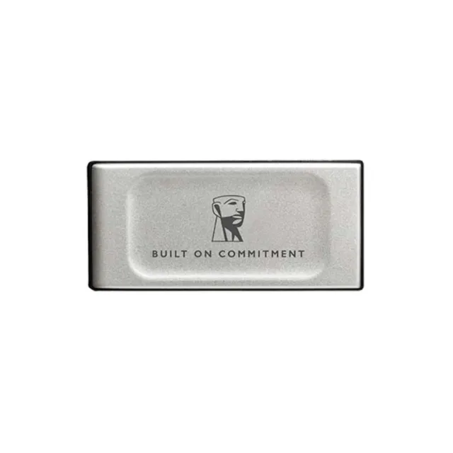 【Kingston 金士頓】XS2000 2TB USB 3.2 Gen 2x2 外接式 SSD 固態硬碟 - 銀色(SXS2000/2000GA)