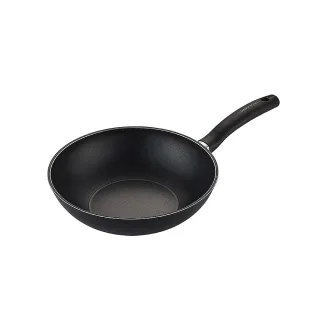 【HAPPYCALL】黑陶瓷IH鍛造不沾鍋深炒鍋26CM(電磁爐適用)