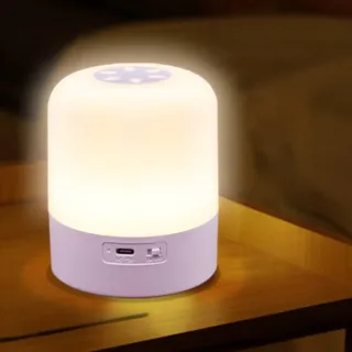 三色調光環繞式小夜燈(手提燈 應急照明 餵奶燈 露營燈 兒童 伴睡燈 學習燈 床頭燈)