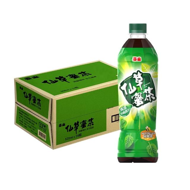 即期品【泰山】仙草蜜茶520mlx24入/箱(官方直營)