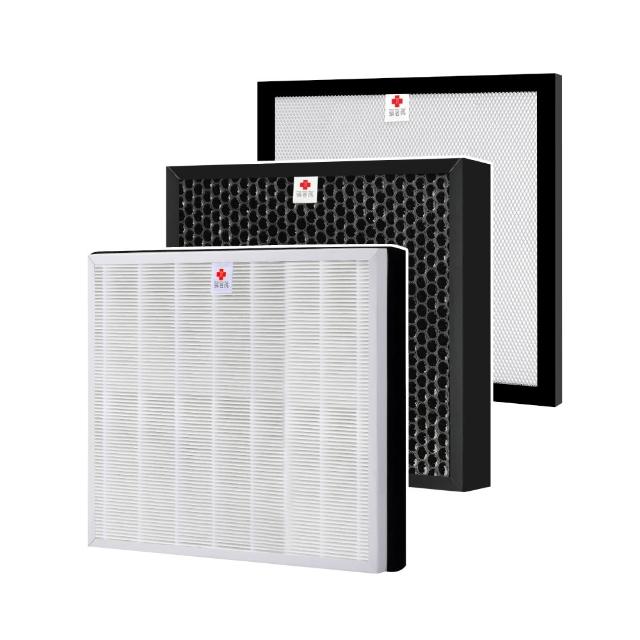 【Mitewithmom 蟎著媽】濾網3入一套(適用 Opure 臻淨 A5 A6 A5DC A6DC 空氣清淨機 A5濾網組 A6濾網組)