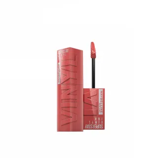 即期品【MAYBELLINE 媚比琳】超持久水光鎖吻唇釉 65糖霜草莓熊(鎖吻棒/水光持色)
