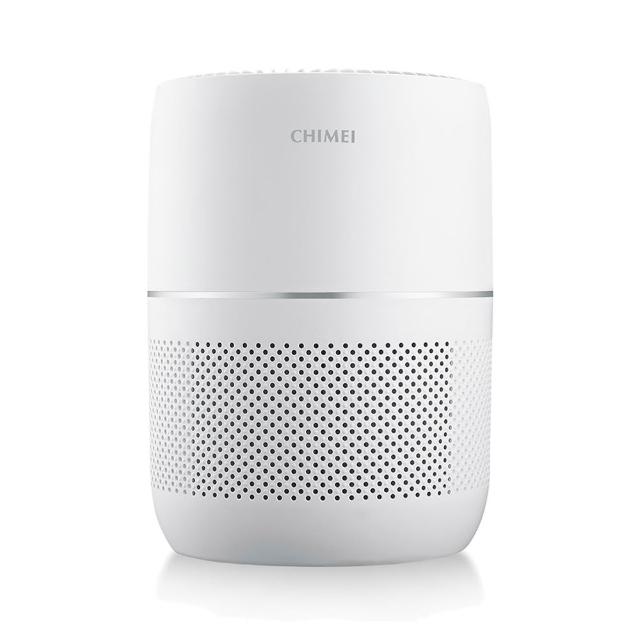CHIMEI奇美 AP-03SRC1 CHIMEI奇美 AP-03SRC1 空氣清淨機,360度全淨化設計搭配DC省電馬達,能源效率第1級,適合5坪以下空間使用。搭載HEPA濾網與活性碳脫臭濾網,有效去除異味與空氣汙染物。觸控面板操作簡便,具備更換濾網提醒與定時功能。機身輕巧2.5kg,尺寸寬225x深225x高310mm,電源100-240V,1年保固,BSMI認證,中國製造。