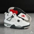 【NIKE 耐吉】Air Jordan 4 Retro 男鞋 白水泥色 復刻 AJ4 運動 喬丹 緩震 籃球鞋 FV5029-100