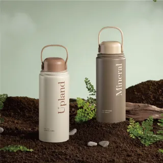 【Oolab 良杯製所】溫杉林系列 好感旅行保溫瓶950ml(5色任選/大容量/有提把)