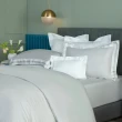 【WEDGWOOD】100%天絲兩用被床包枕套四件組 雙人｜簡約素色(80支350織)
