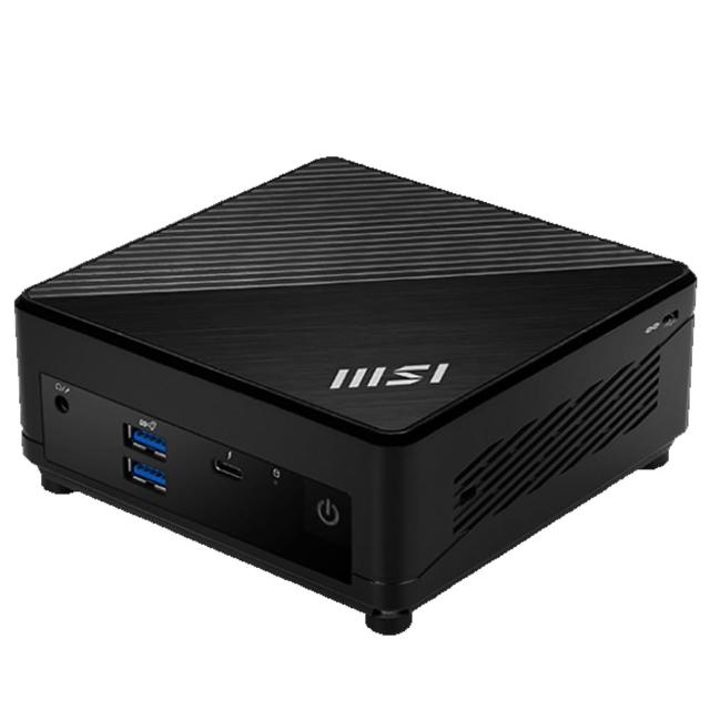 【MSI 微星】i7 十核迷你電腦(CUBI/i7-1255U/16G/1TB+512G SSD/FD)