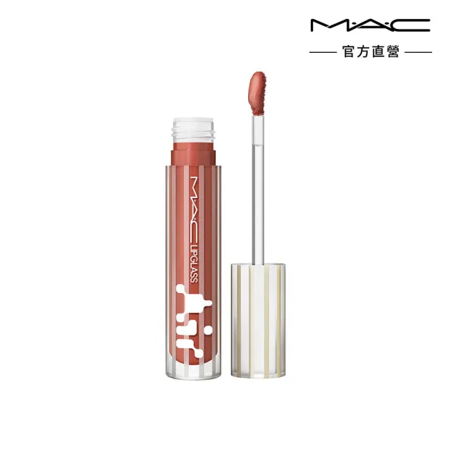 【M.A.C】新品上市 超透亮冰晶潤唇露雙入組(超透亮冰晶潤唇露/保濕豐唇露 5ML *2/ #冰晶唇露)