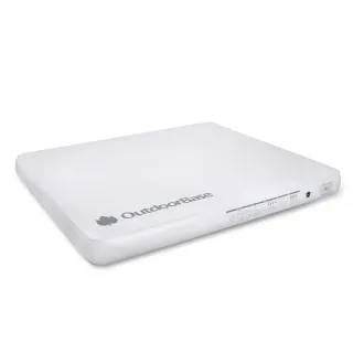 【Outdoorbase】歡樂時光彈絲床240充氣床墊含床包(家庭大床 充氣床 自帶幫浦 露營床墊)