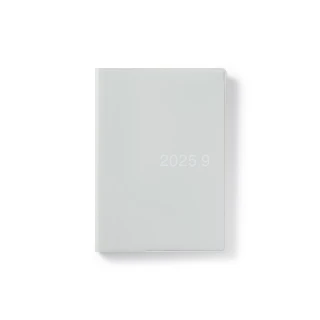 【MUJI 無印良品】上質紙立式月週筆記本/2025年8月開始/白.A5