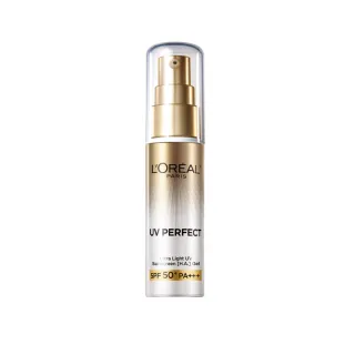 【LOREAL Paris 巴黎萊雅】多效防護輕裸美肌乳30ml_美肌小金管/控油小銀管(防曬/妝前乳)