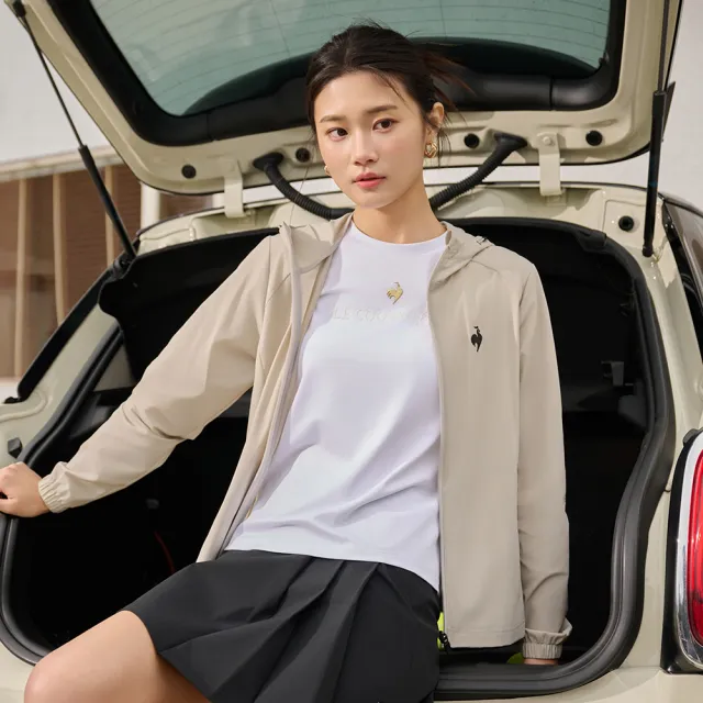 【LE COQ SPORTIF 公雞】抗UV防風外套 男女款-3色-LWV61664_LWV62664
