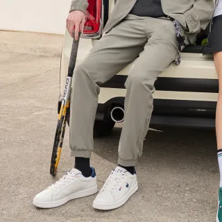 【LE COQ SPORTIF 公雞】平織運動長褲 男女款-3色-LWV81673_LWV82673