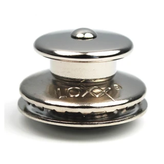 【Loxx】德製吉他貝斯安全背帶釦 鍍鎳 LOXX-E-NICKEL(原廠公司貨 商品保固有保障)