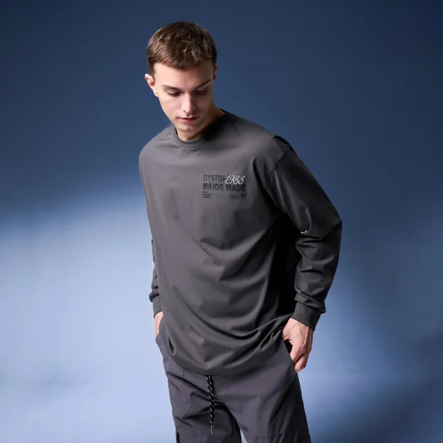 【MAJOR MADE】疊層草寫字彈力機能長T(草寫/高彈力/機能長T)