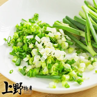 【上野物產】11包 台灣產 蔥花(500g±10%/包 IQF處理 素食/冷凍蔬菜/蔬菜)