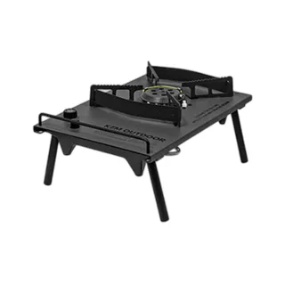 【KZM】工業風單口爐(IGT 一單位 露營廚具 露營炊具 露營裝備 露營烤爐 露營 逐露天下)