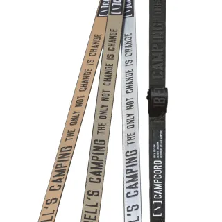 【Bell 貝爾】CAMPCORD 戰術營繩 150cm 2入一組(露營繩 露營掛繩 織帶營繩 天幕 帳篷 露營 逐露天下)