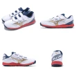 【MIZUNO 美津濃】棒壘球鞋 Cushionrevo DIA Trainer Wide 男鞋 寬楦 白 藍 魔鬼氈 支撐(11GT2525-42)