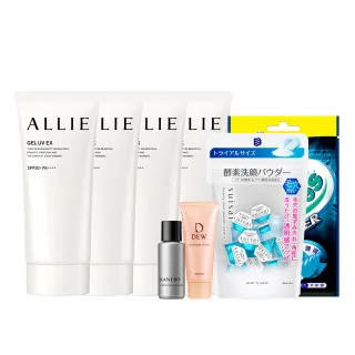 【Kanebo 佳麗寶】ALLIE 持采UV高效防曬水凝乳4入團購組(90gx4)