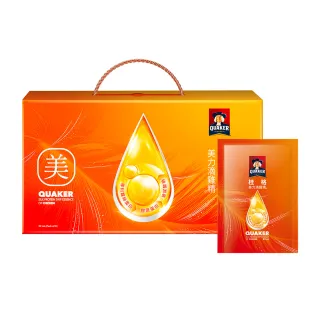 【QUAKER 桂格】美力滴雞精禮盒52ml×8包×1盒(天然膠原蛋白6000mg/100ml/新年禮盒)