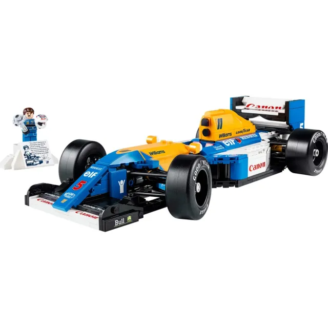 LEGO 樂高】Icons 10353 威廉斯車隊FW14B ＆ 奈傑爾·曼塞爾(跑車模型