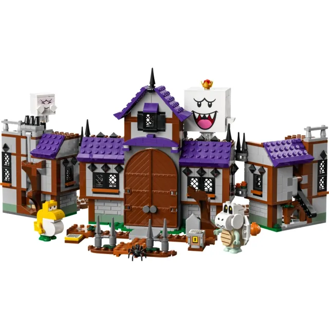 【LEGO 樂高】超級瑪利歐系列 71436 害羞幽靈王的鬼屋(互動式遊戲 任天堂 碎碎龜 禮物)