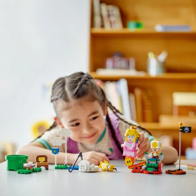 【LEGO 樂高】超級瑪利歐系列 71441 與樂高碧姬一起冒險！(互動式遊戲 任天堂 主機 禮物)