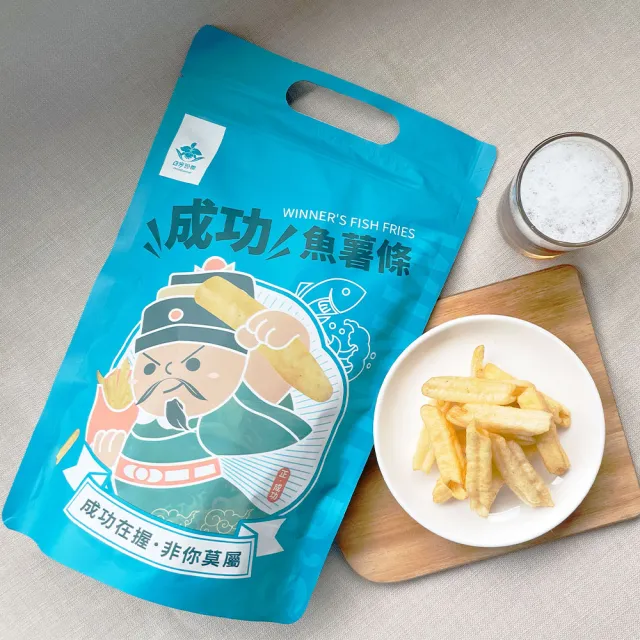 【日芳珍饌】成功魚薯條90gX7(買六送一)