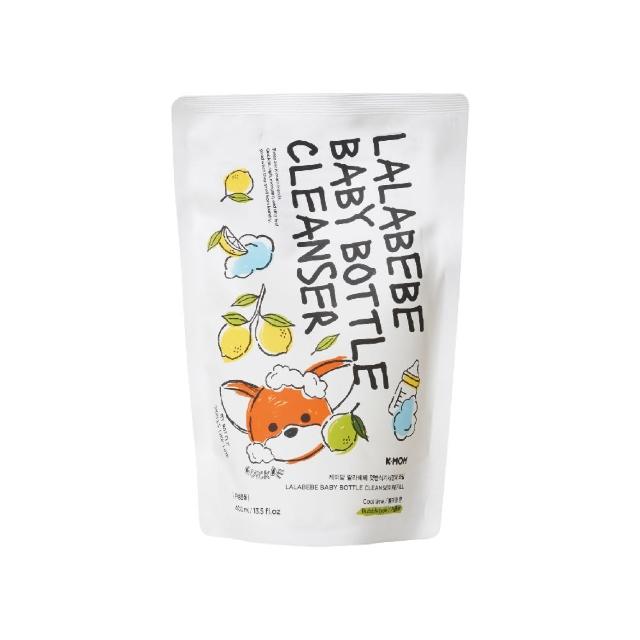 【MOTHER-K】LALAPOPO 草本極淨蔬果奶瓶清潔慕斯400ml(補充包)