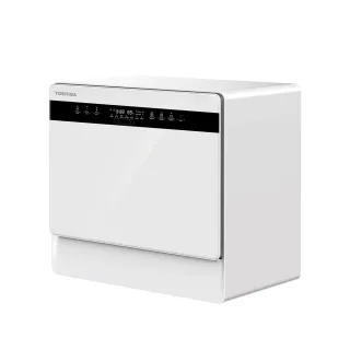 【TOSHIBA 東芝】6人份免安裝全自動洗碗機DW-05T1-TW(買就送德國雙人20cm不銹鋼湯鍋)