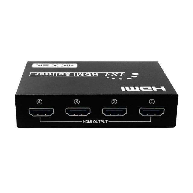 【台灣霓虹】4Kx2K HDMI一進四出影音分配器