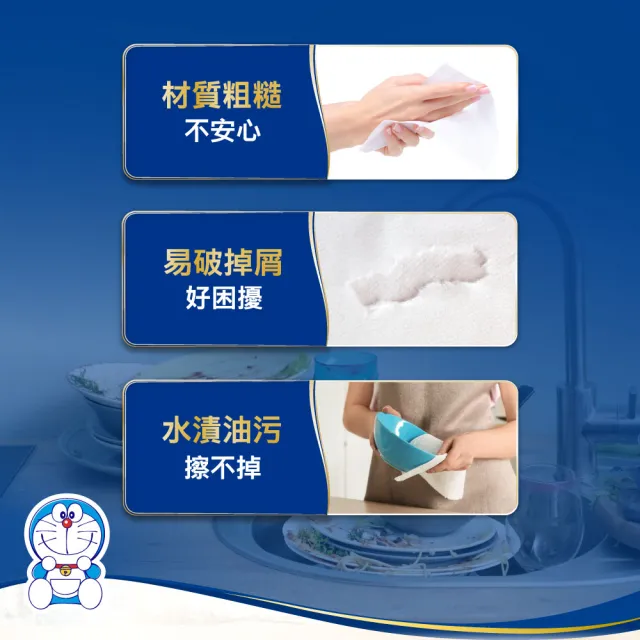 【TEMPO】哆啦A夢限量版抽取式廚房紙巾(60抽/共12包入/箱購)
