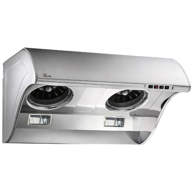 【喜特麗】斜背式排油煙機_90cm(JT-1710L_基本安裝)