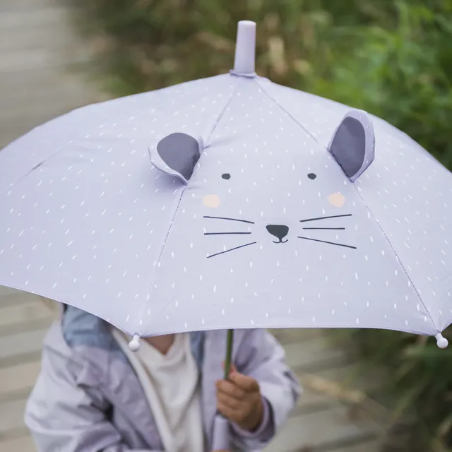 【Trixie 比利時】動物造型兒童雨傘 多款可選(安全開關傘 晴雨傘 輕量化傘)