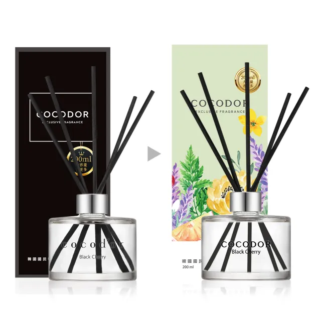 【cocodor】經典2+2超值組(擴香瓶200mlx2+補充瓶200mlx2/多款任選/官方直營)