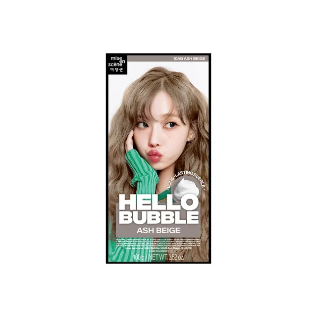 【魅尚萱 官方直營】HELLO BUBBLE泡沫染髮劑100g(全系列)