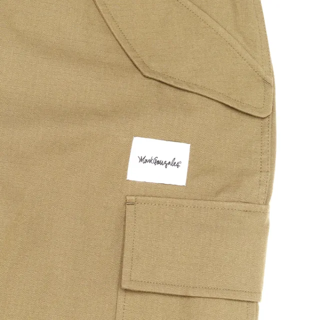 【Mark Gonzales】男女同款 CARGO UTILITY 工裝長褲-米色